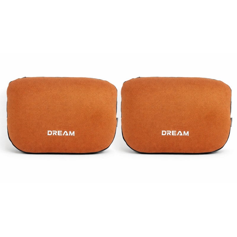 Dream NEW SPIDER PLUS Dream 2 PCS Headrest Cushion Set – Memory Foam Car Neck Support Pillow, Ergonomic Cervical Rest Pad with Adjustable Strap, Breathable Cover for Car, SUV, Office & Travel Use - Image 1
